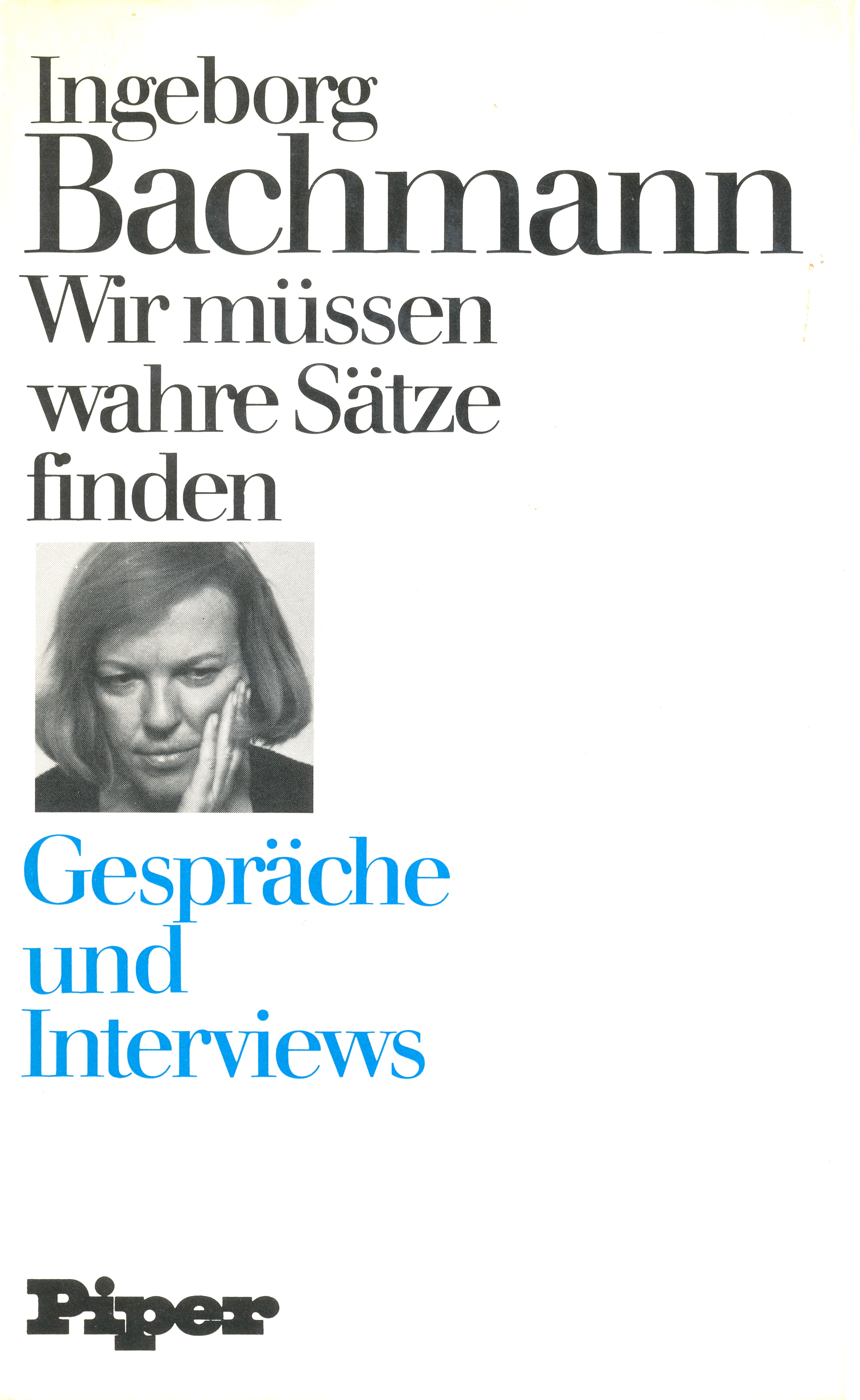 Wir müssen wahre Sätze finden